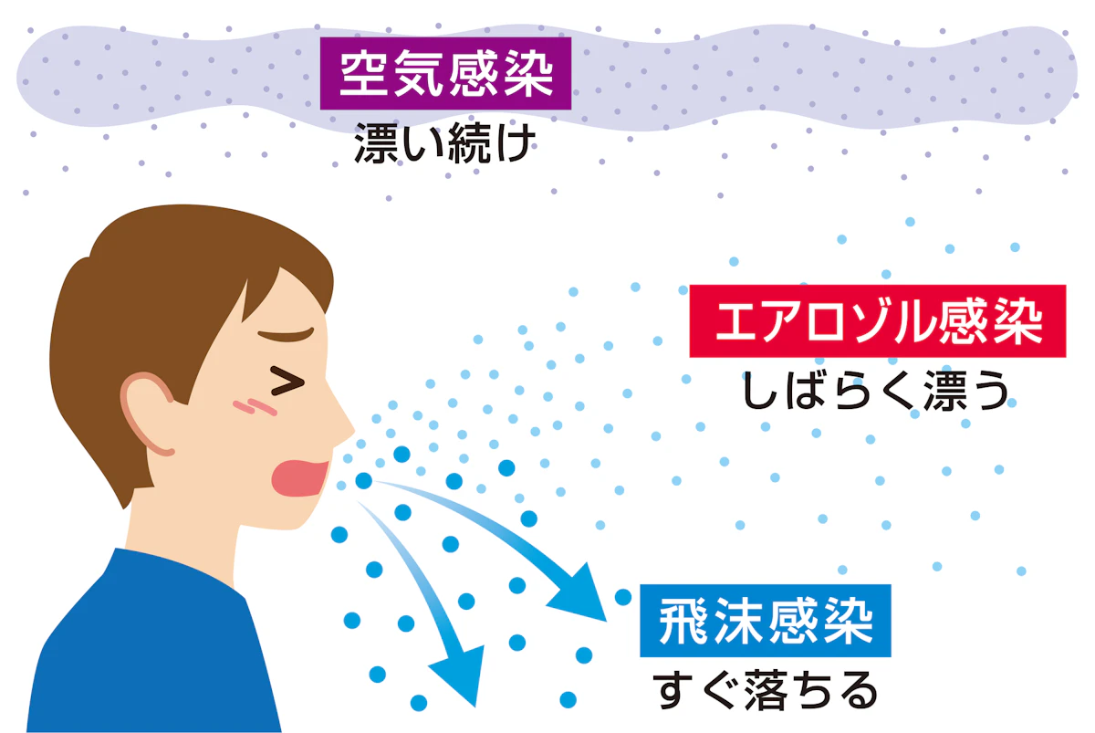 感染経路の説明