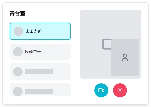 ビデオ通話でのコミュニケーションもLINE上で