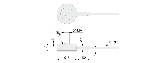 北崎供應KYOWA共和LMBT-A-500N緊湊型壓縮稱重傳感器