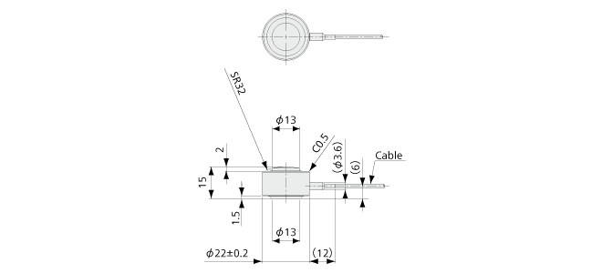 Features: LMC-A Small-sized Compression Load Cell - Product Information |  KYOWA