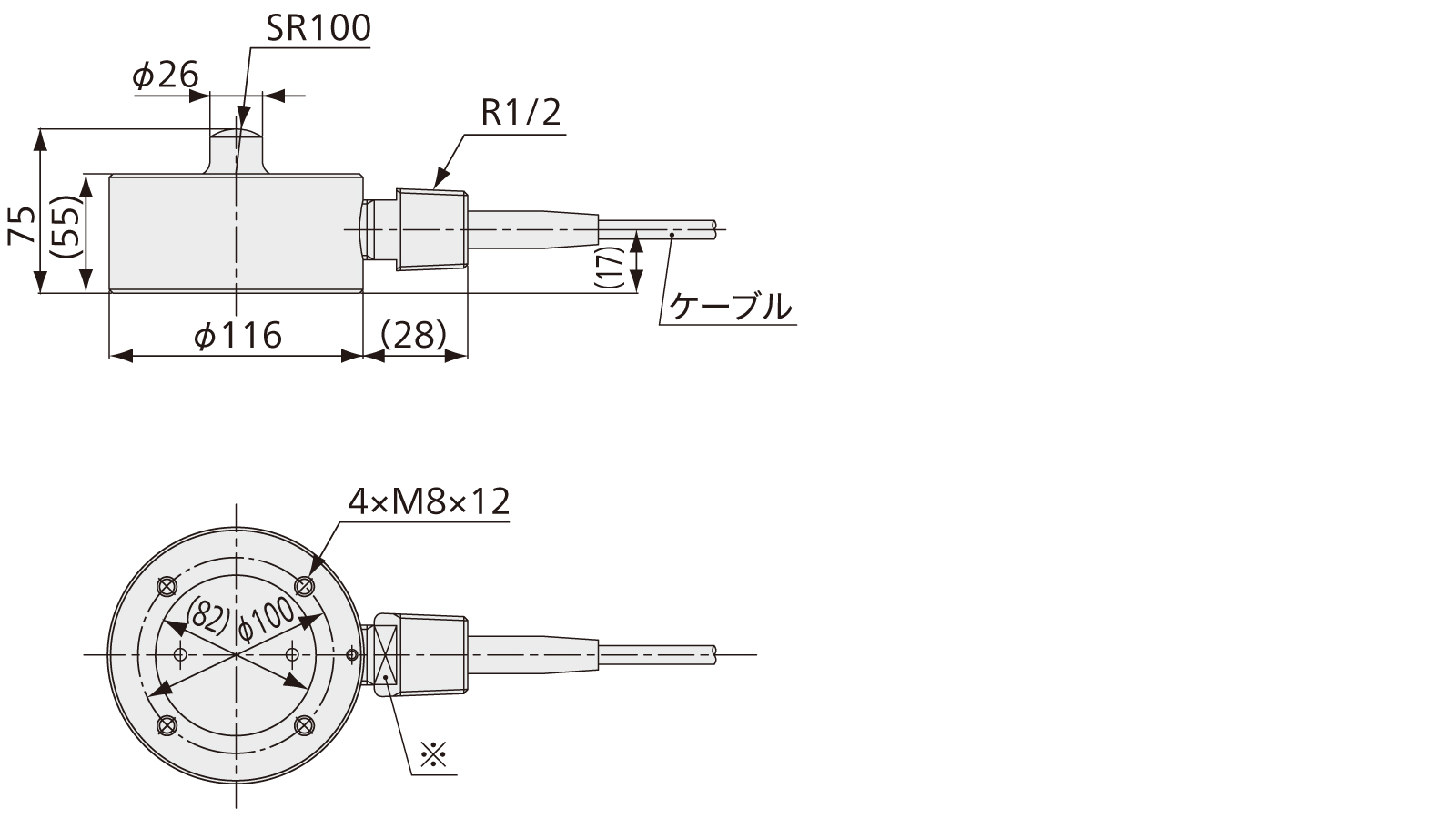 特長：LC-FH 高温用圧縮型ロードセル - 製品情報｜共和電業