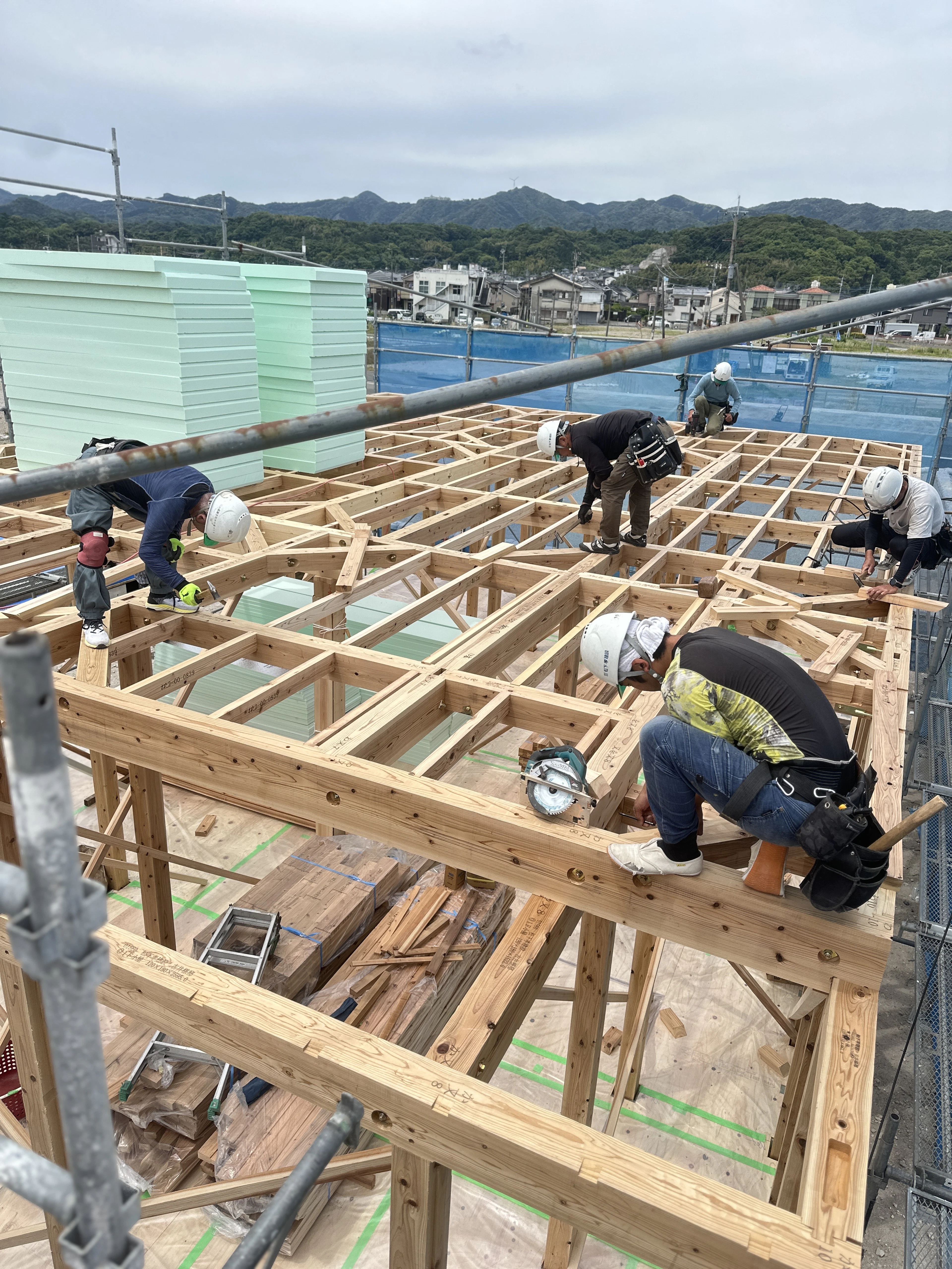 「見えない部分」にこそ、松下孝建設の誇り。「4寸柱」の圧倒的安心感！