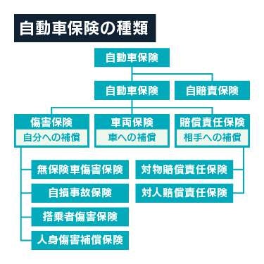 自動車保険の種類