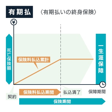 有期払いの終身保険