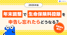 【2026年版】年末調整・確定申告で生命保険料控除を申告し忘れたらどうなる？対処法を紹介！