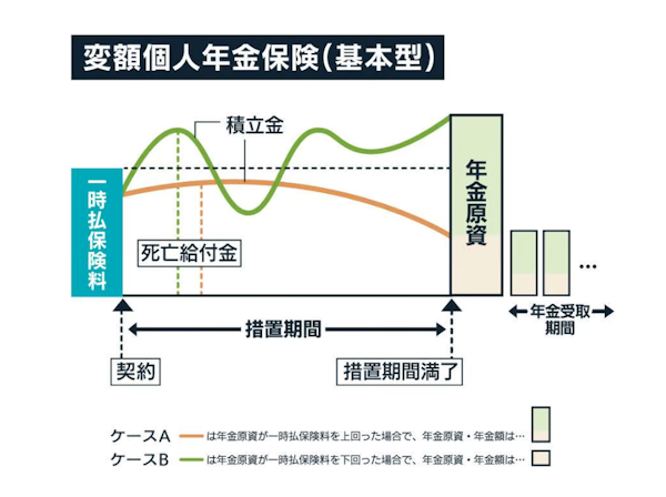 変額個人年金保険(基本型)