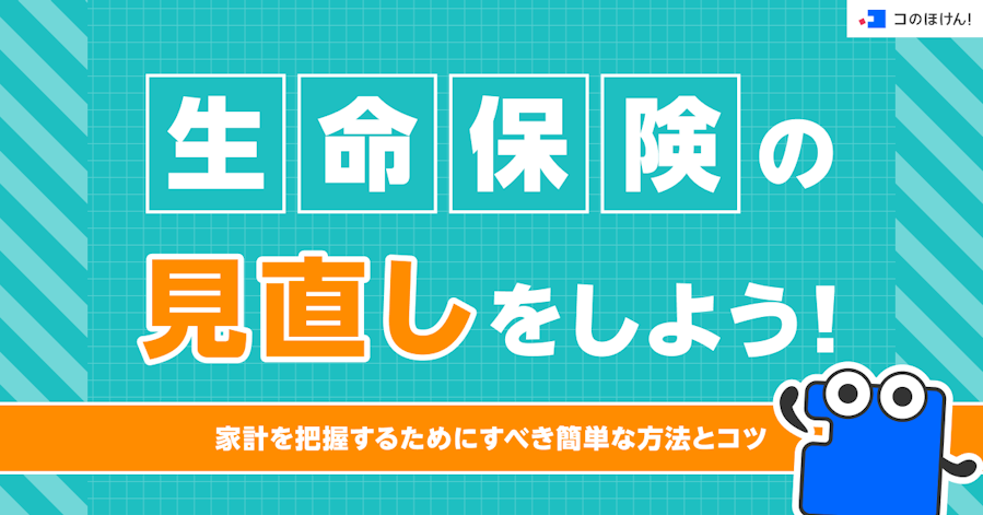 生命保険の見直しをしよう!家計を把握するためにすべき簡単な方法とコツ