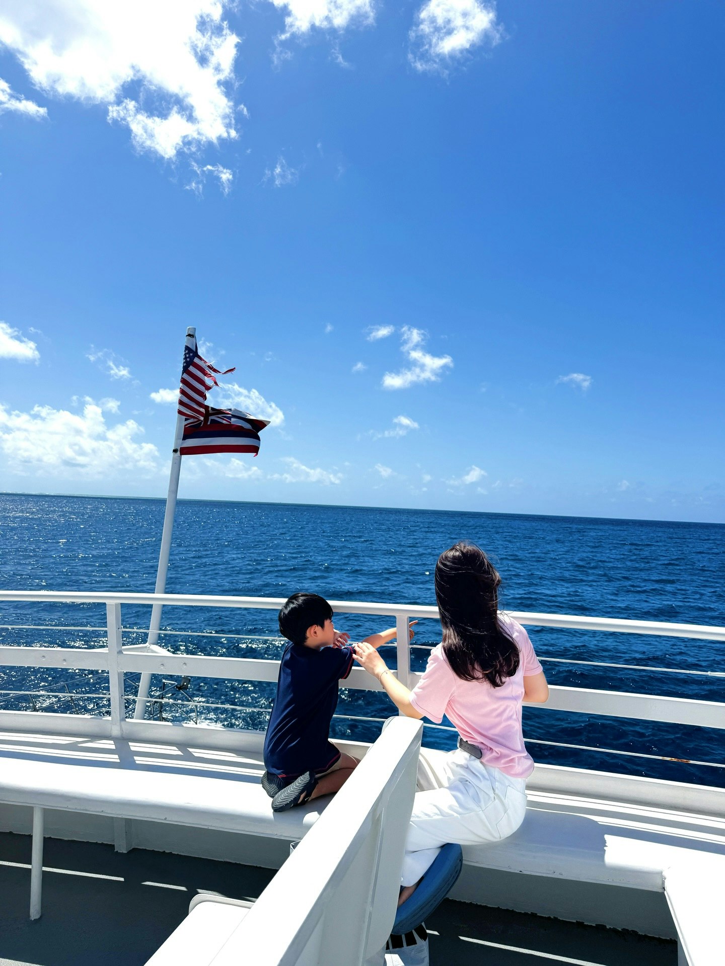 お子さんと旅行を楽しむ橋本さん