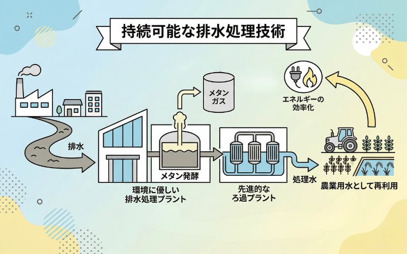 産業界の排水処理、最新技術でエコ社会に貢献 -排水処理で未来のみどり