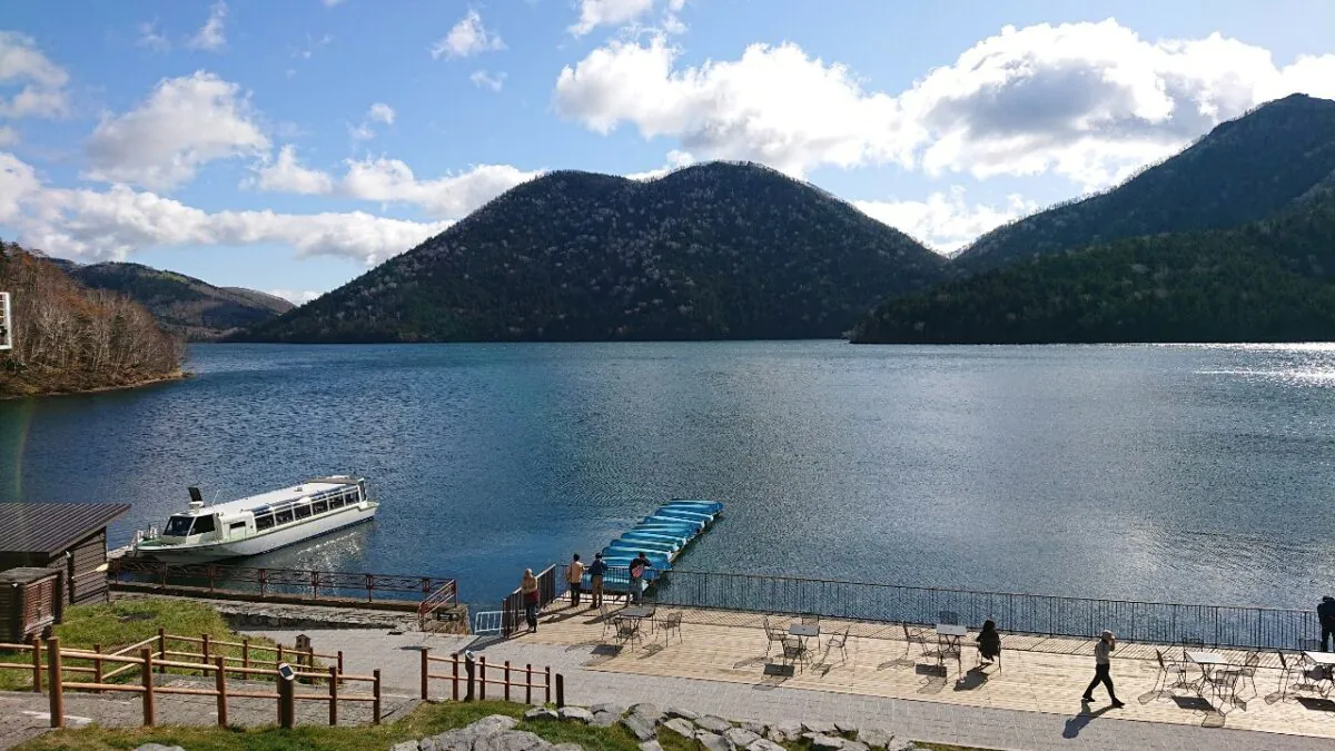 10月の然別湖　　