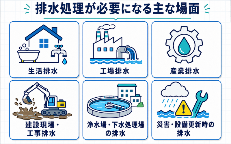 排水処理とは？仕組み・方法・設備・排水基準まで基礎から解説｜水処理