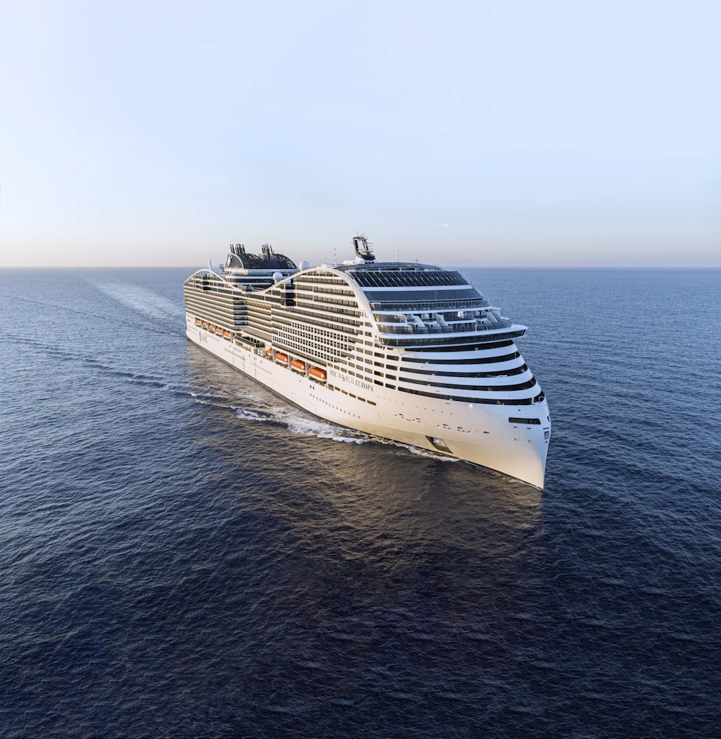 8-day Mediterranean cruise on MSC World Europa