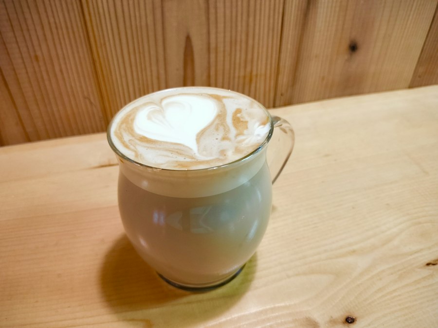 カフェラテの写真