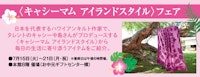 〈キャシーマム アイランドスタイル〉フェア