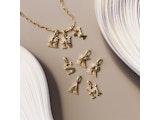 〈スタージュエリー〉ETCHED INITIAL CHARM