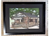 早川勝二 切り絵展 -町の刻(とき)-