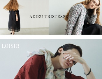 アデュートリステス ロワズィール ADIEU TRISTESSE LOISIR ワンピース ロング 長袖 リネン ストライプ 38 アイボリー 白 /KT19 レディース