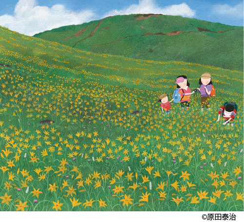 日本の四季 ふるさとの詩 原田泰治版画展 | 山口店 | 井筒屋 IZUTSUYA