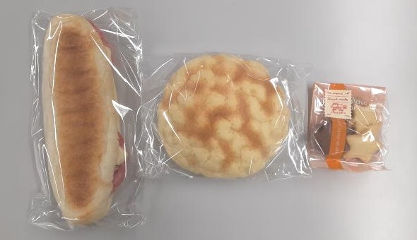 Aセット：パニーニ　＆　メロンパン　＆　クッキー