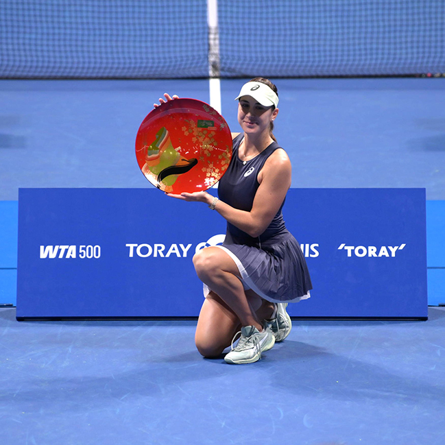 2025年 東レ パン パシフィック オープンテニスの結果について