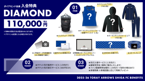 2025-26新ユニフォーム発表＆プラチナ/ダイヤモンド会員再募集開始の