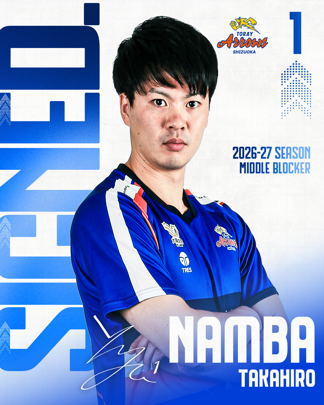 【12月末まで出品】 SVリーグ 東レアローズ静岡 特典 バックパック 2026-27シーズン 契約更新選手のお知らせ※順次更新 | お知らせ | 東レ
