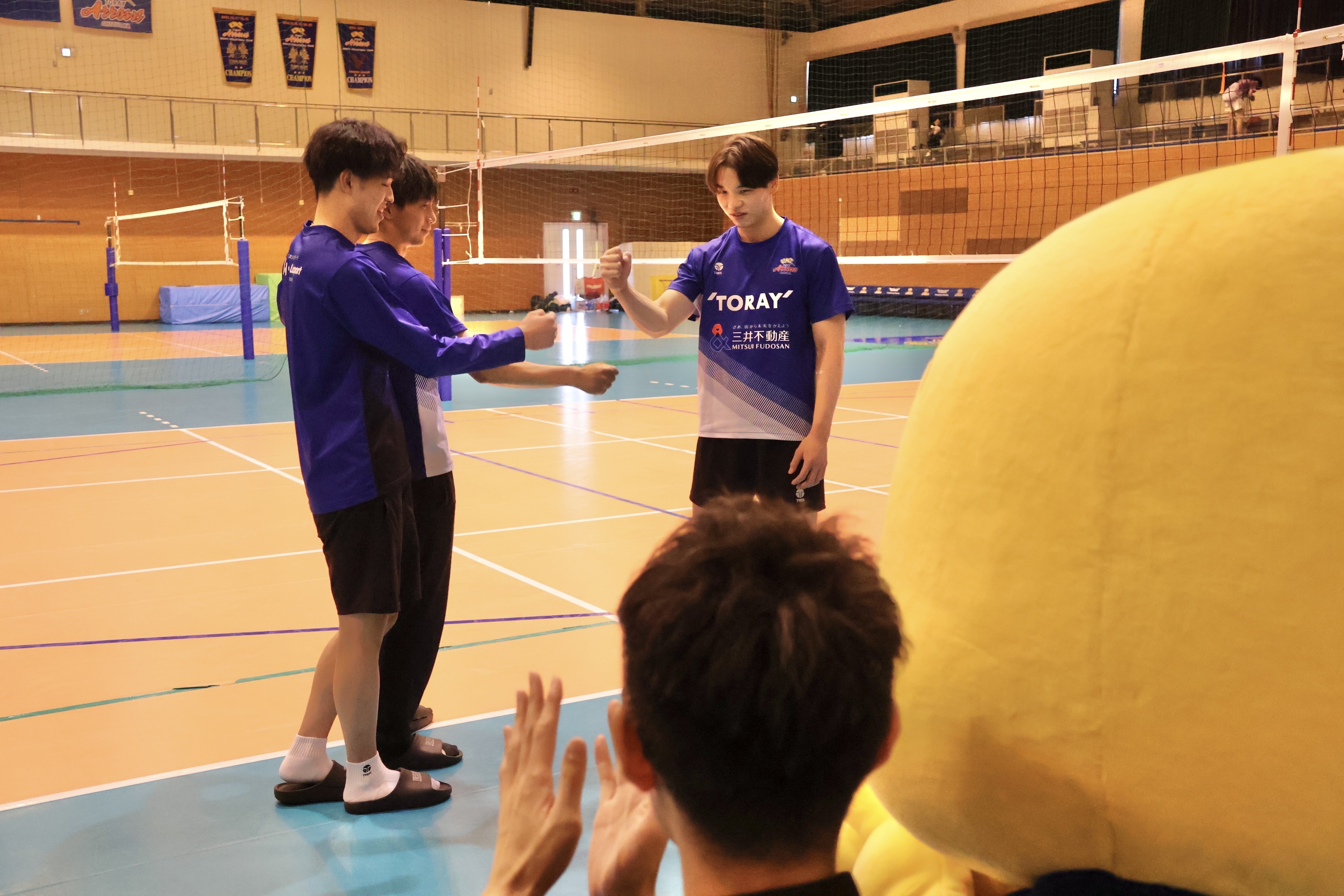 バレーボール　東レアローズ　練習着 東レアローズ練習着(最終値下げ)