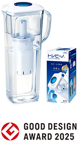 半年間カートリッジ交換不要のポット型浄水器「トレビーノ®PT307SLV