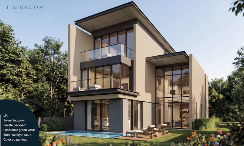 The Orchard at Sobha City  4BR Villa 外観