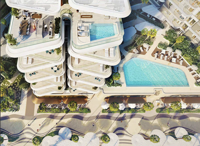 Fahid Beach Residences 2BR(Duplex) 外観
