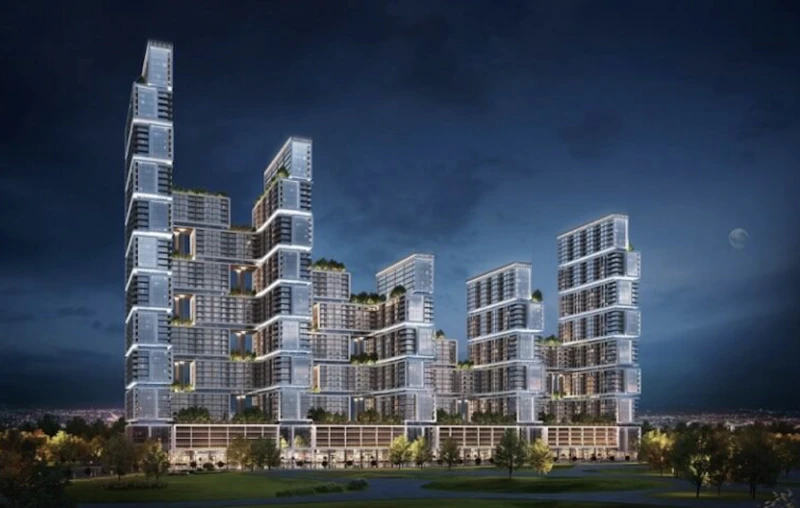 Sobha One 1BR 外観