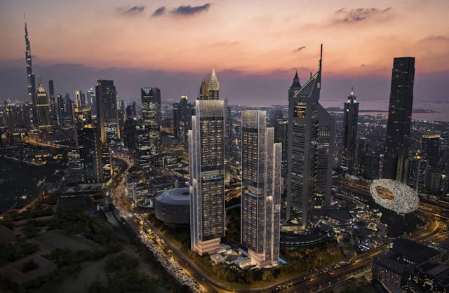 Jumeirah Residences Emirates Towers 3BR（高層階・プレミアム住戸）の掲載物件画像