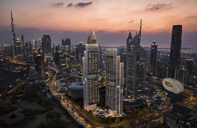 Jumeirah Residences Emirates Towers 3BR（高層階・プレミアム住戸） 外観