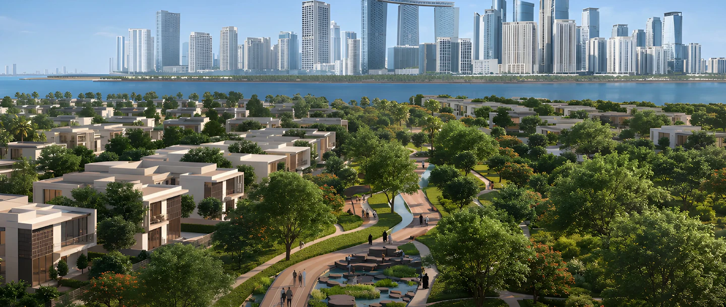 Talay at Marsa Al Saadiyat 4BR Villaの掲載画像（完成予想図を含む）