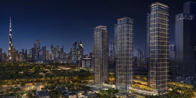 Address Zabeel 2BR（高層階） 外観