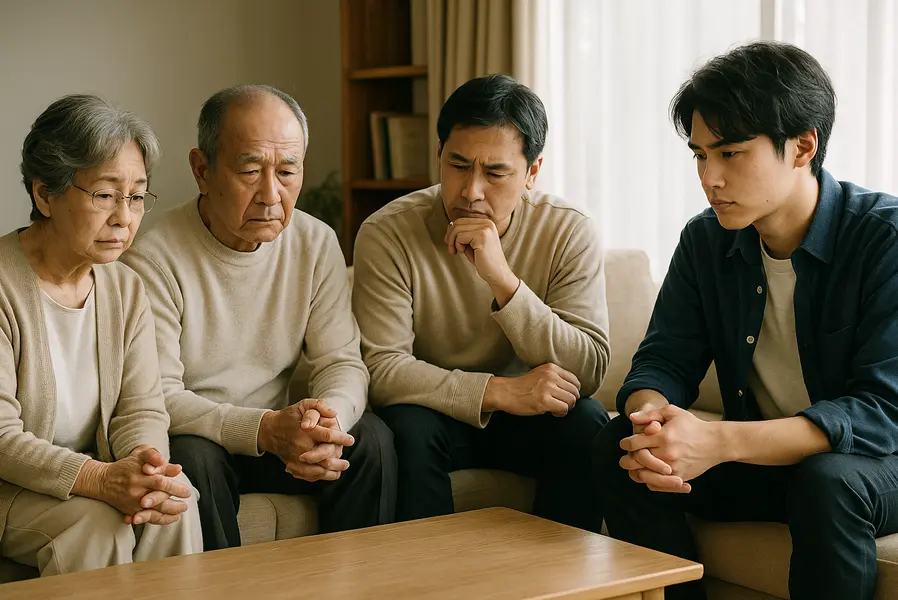 家族会議のイメージ