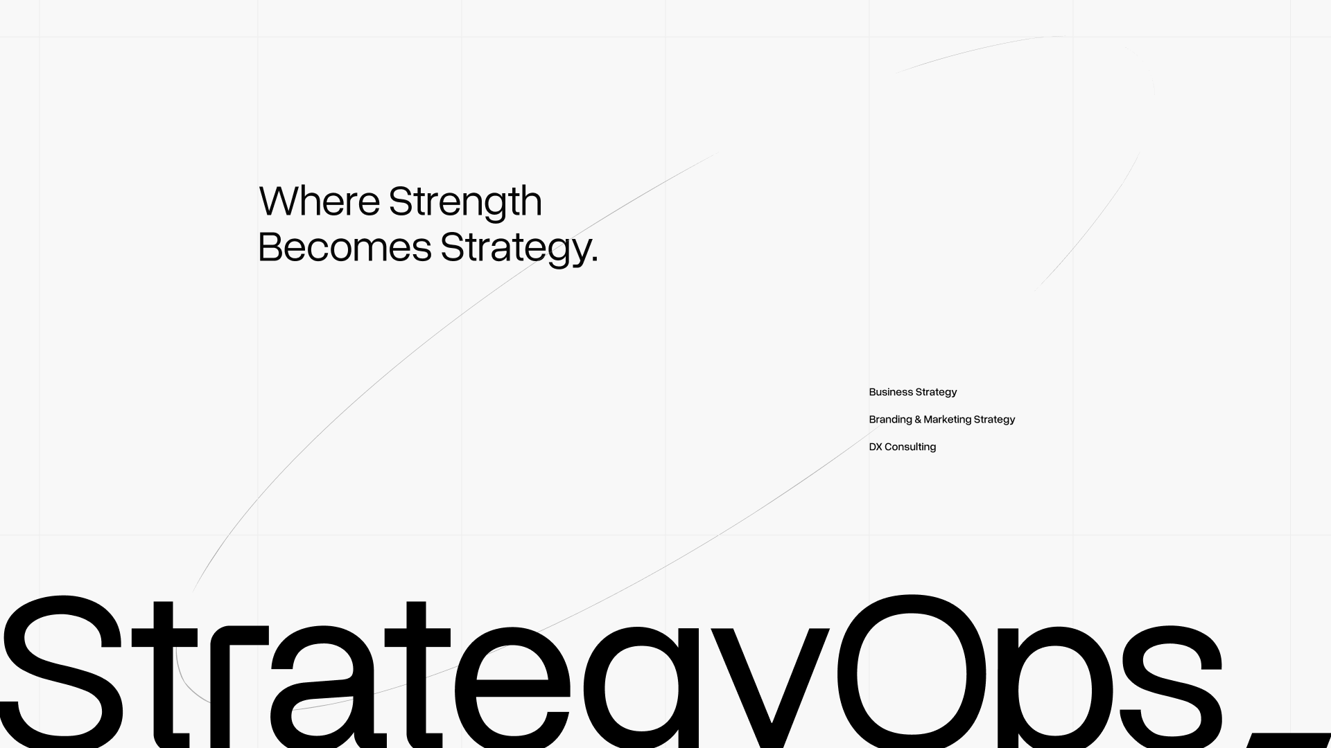 StrategyOps｜Corporate website