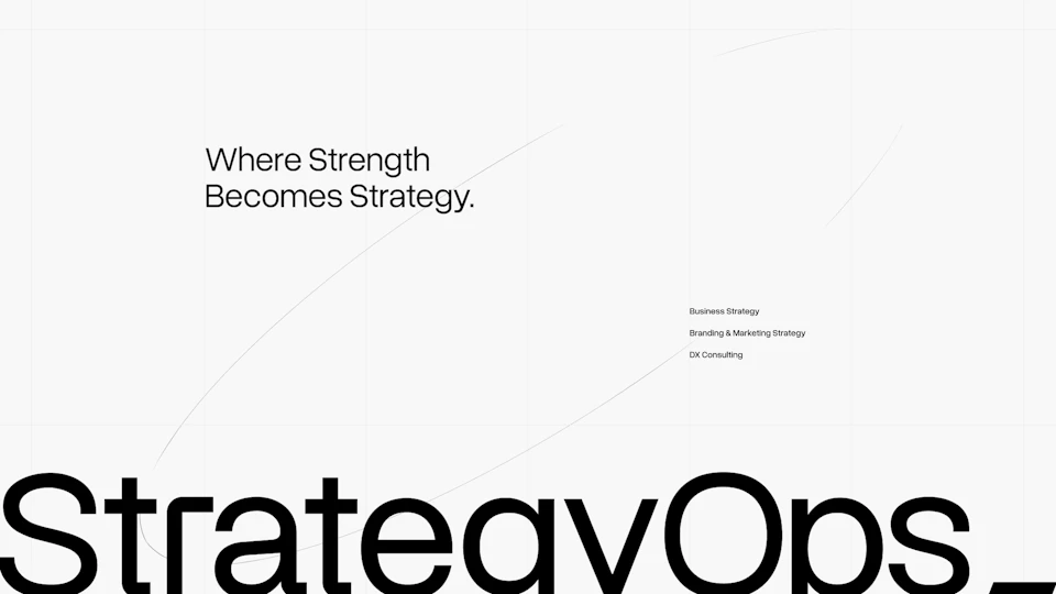 StrategyOps｜Corporate website
