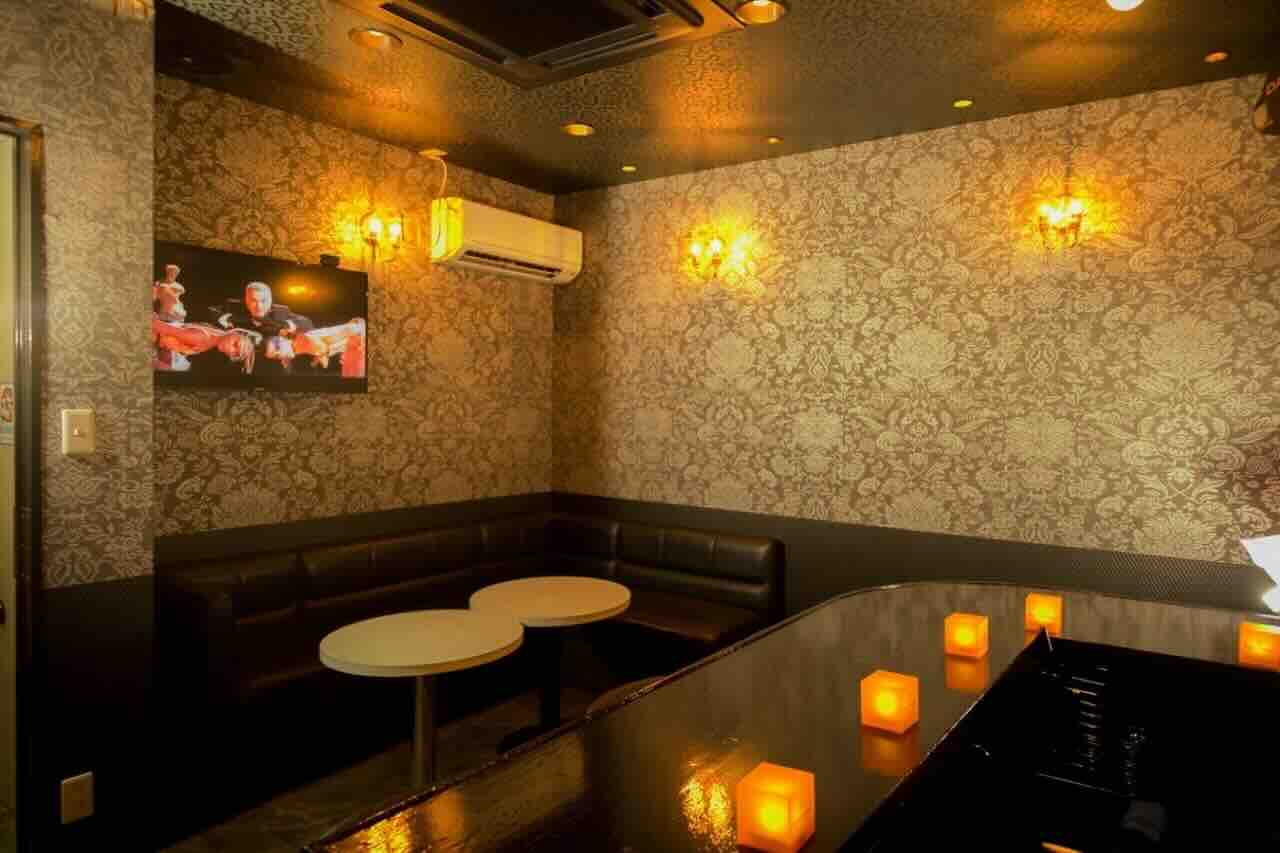 甲府市スナック伽夜のボックス写真