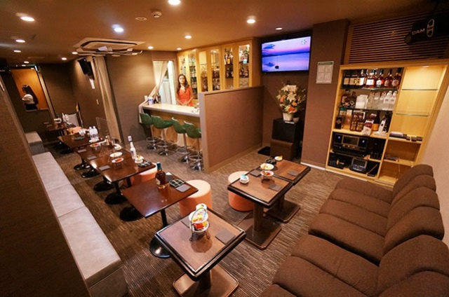 銀座スナックAtlantis Clubの店内写真