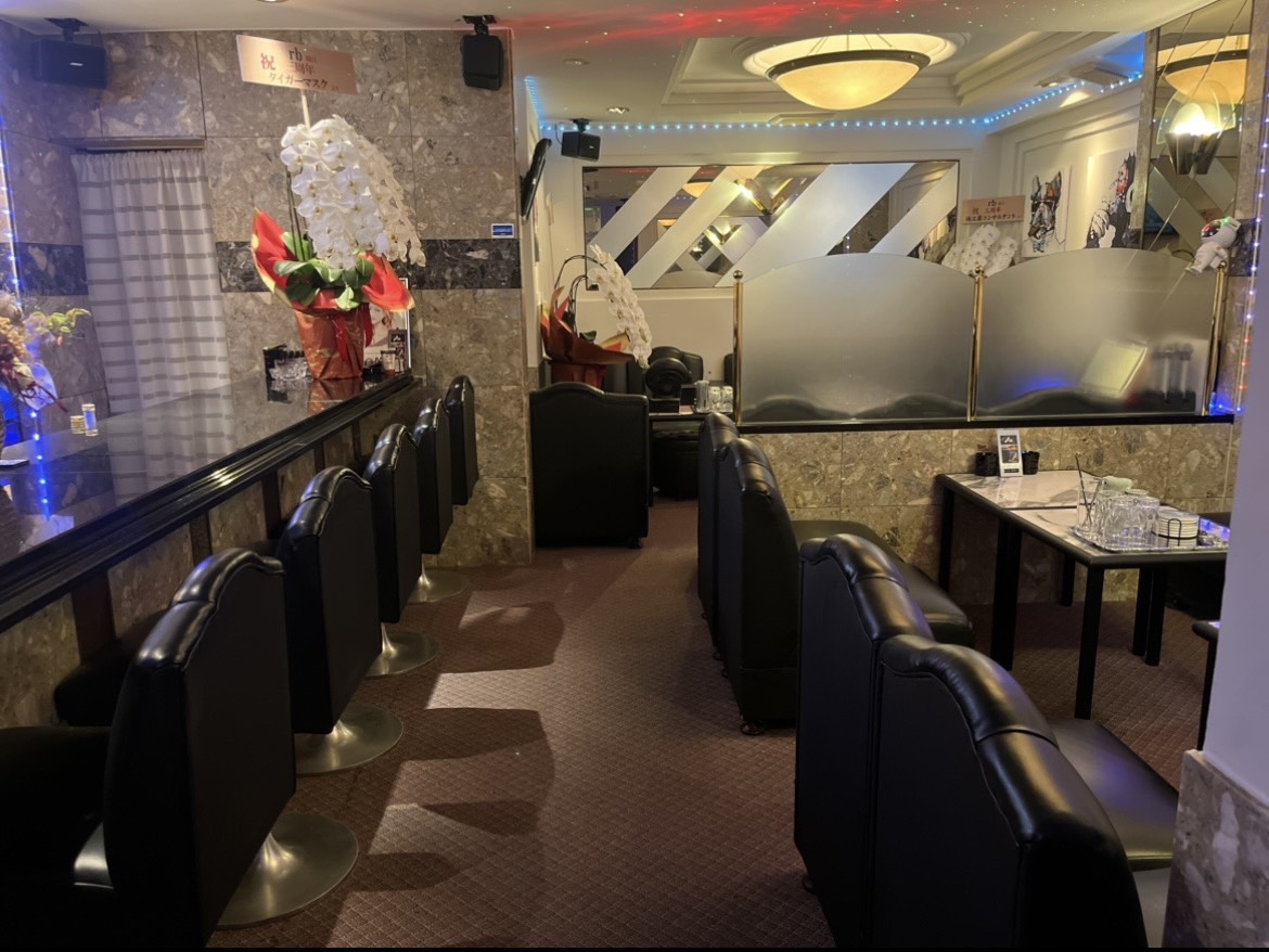 北新地スナックrbの店内写真