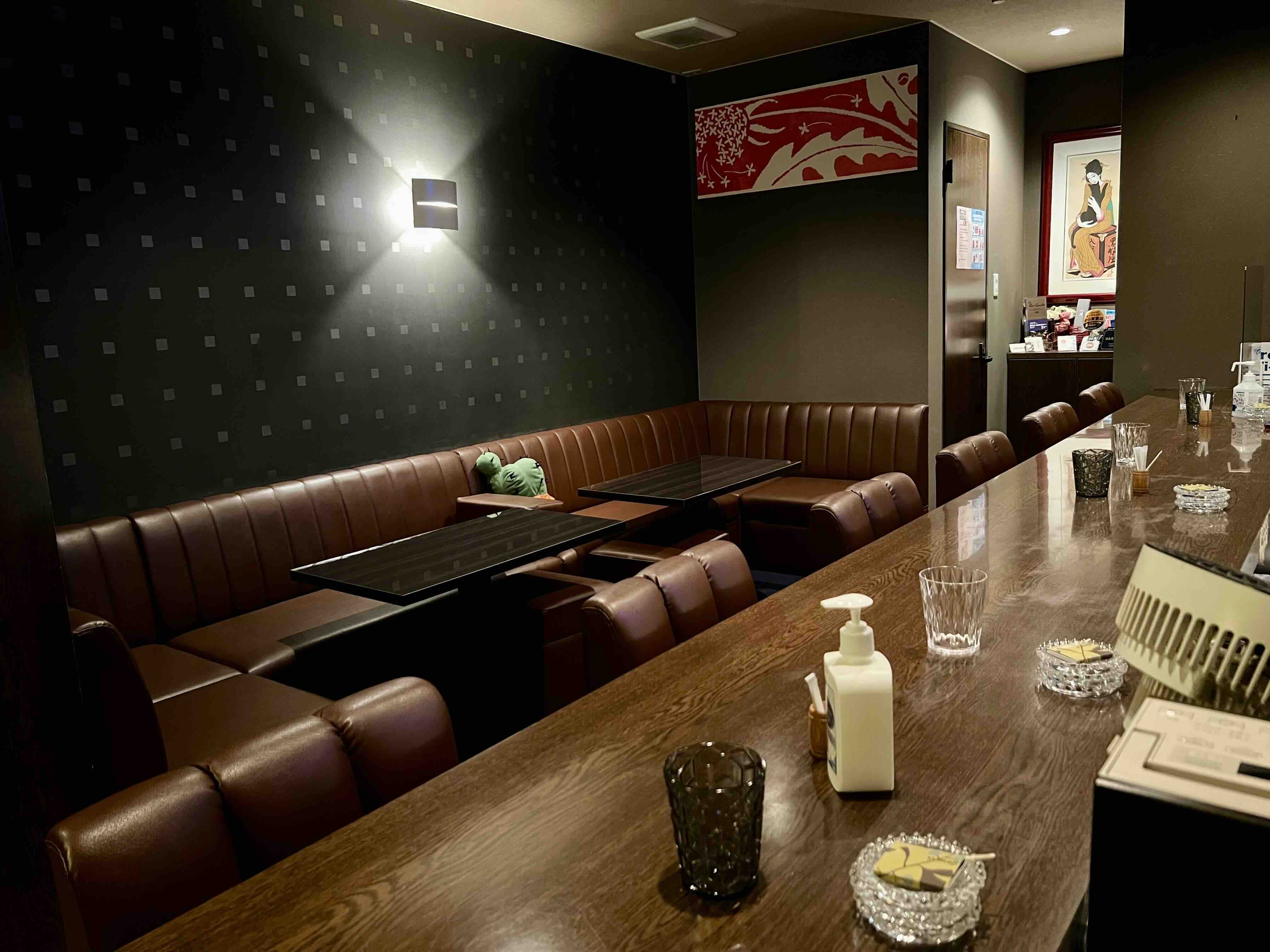 福島市スナック夢二の店内写真