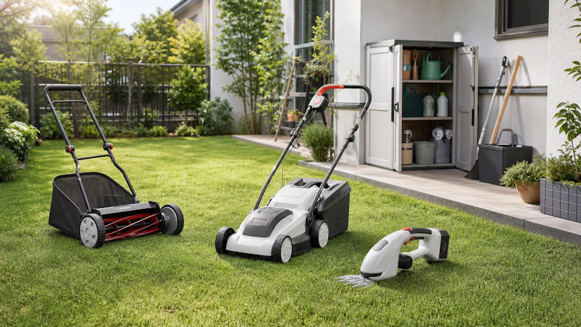芝刈り機の選び方｜タイプ別の特徴と選ぶ基準