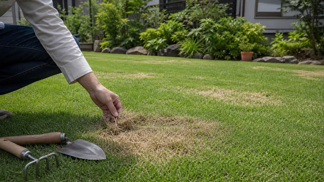 芝生が枯れる7つの原因と復活方法|症状別の見分け方