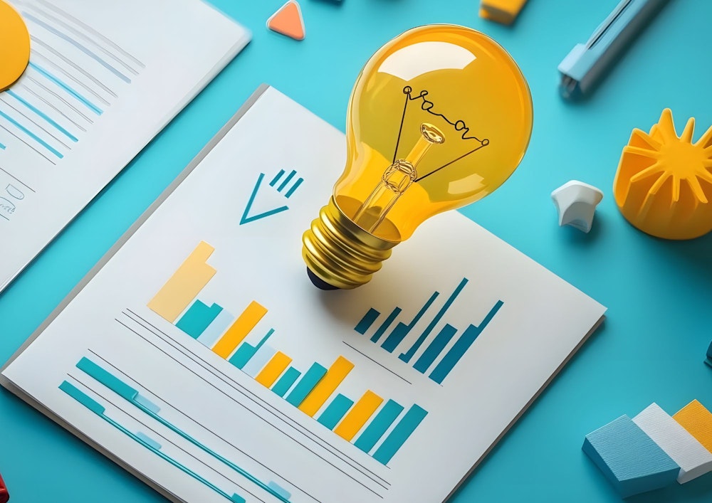 豆電球がポイントとなっている画像