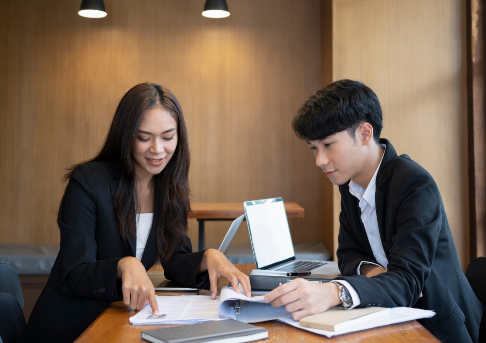 インターンシップを行う様子