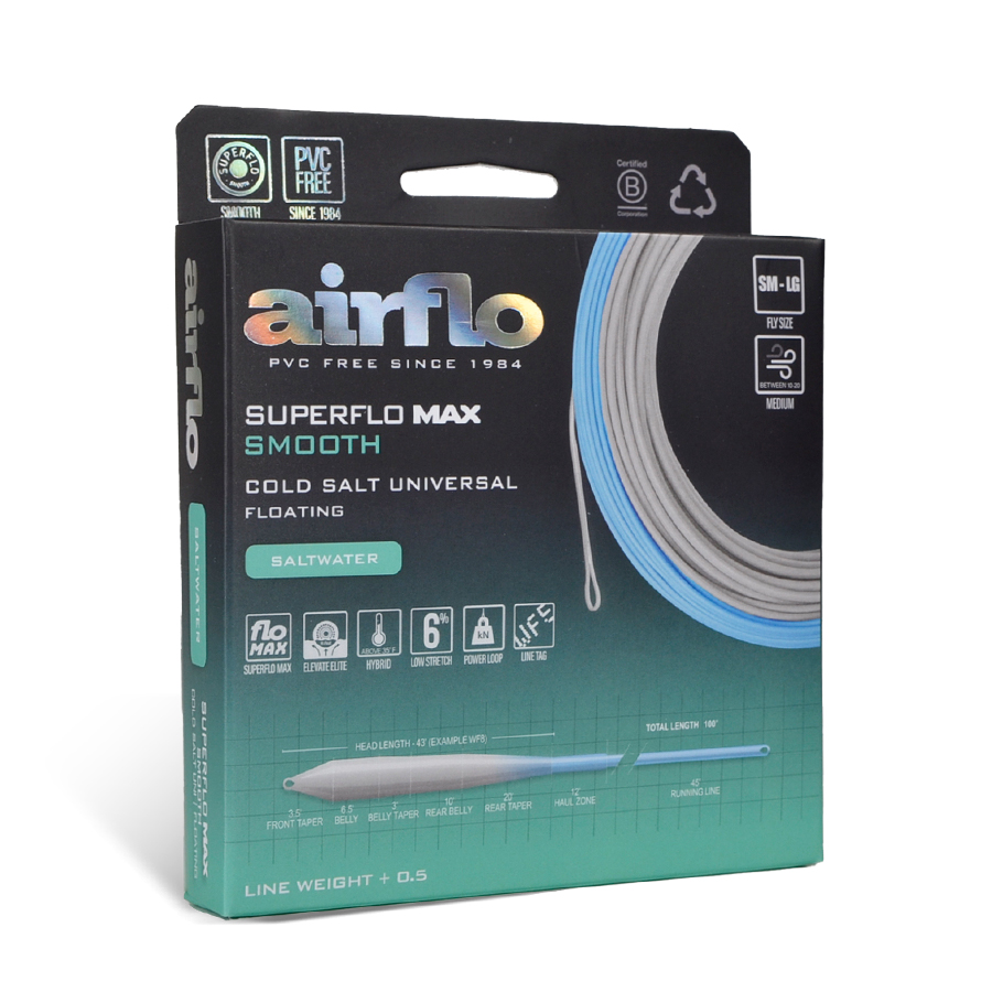 SUPERFLO MAX COLD SALTWATER UNIVERSAL | Airflo | マーヴェリック