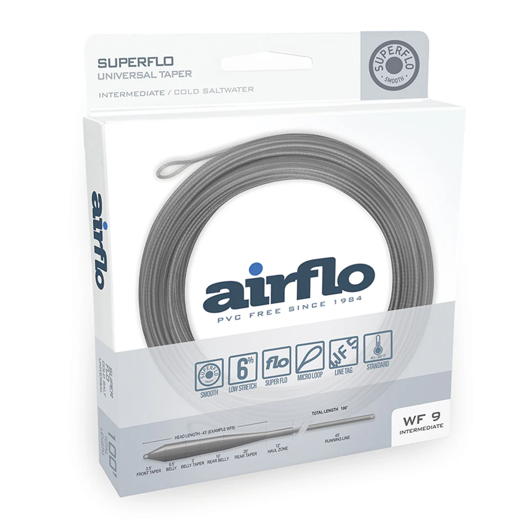 Airflo Superflo ソルトウォーターフラットユニバーサルフライライン SUPERFLO COLD SALT UNIVERSAL - INTERMEDIATE | Airflo