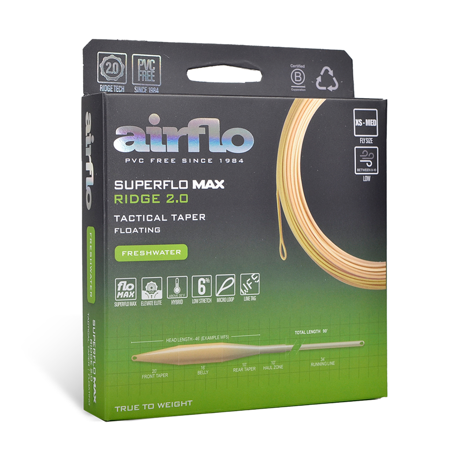 SUPERFLO RIDGE 2.0 TACTICAL TAPER | Airflo | マーヴェリック / Maverick