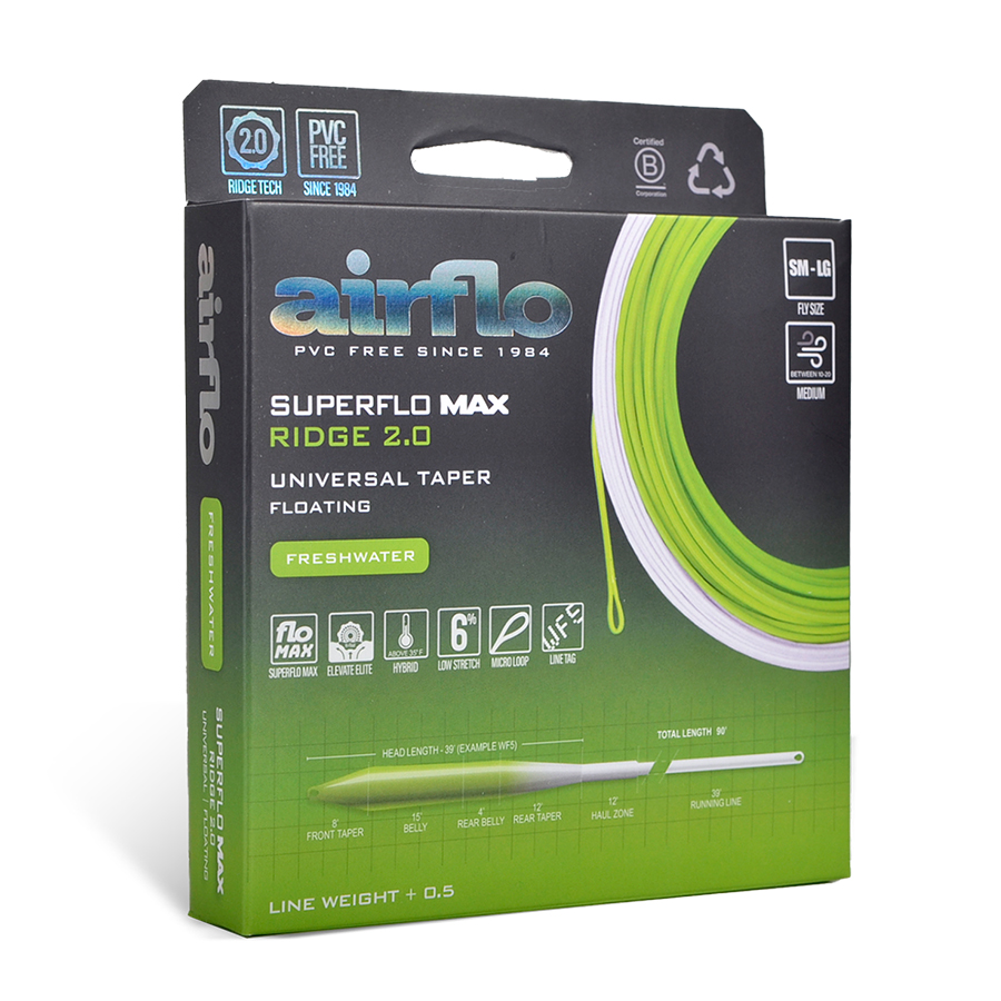 SUPERFLO MAX RIDGE 2.0 UNIVERSAL TAPER | Airflo | マーヴェリック
